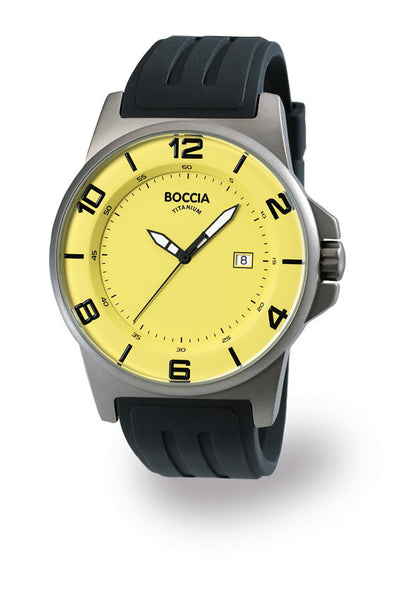 3535 22 Mens Boccia id. Titanium Watch Boccia Titanium